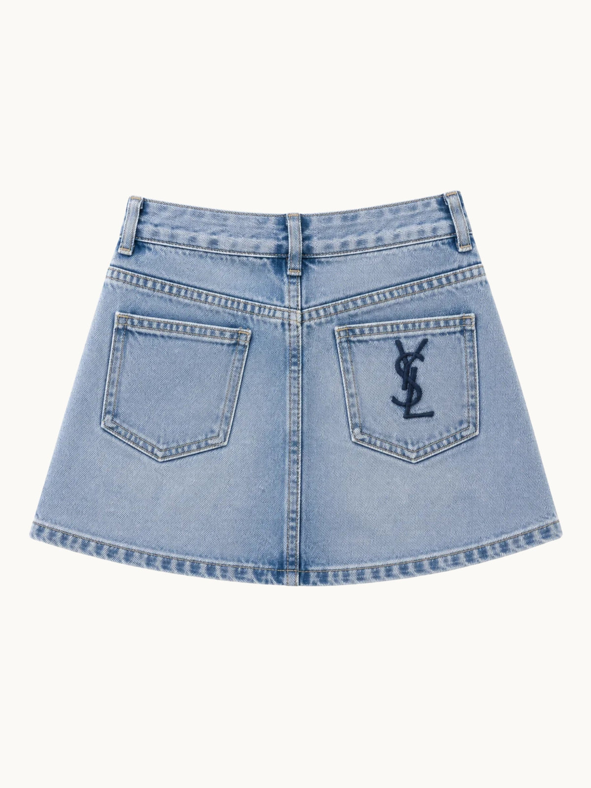 SIGNATURE DENIM SKIRT