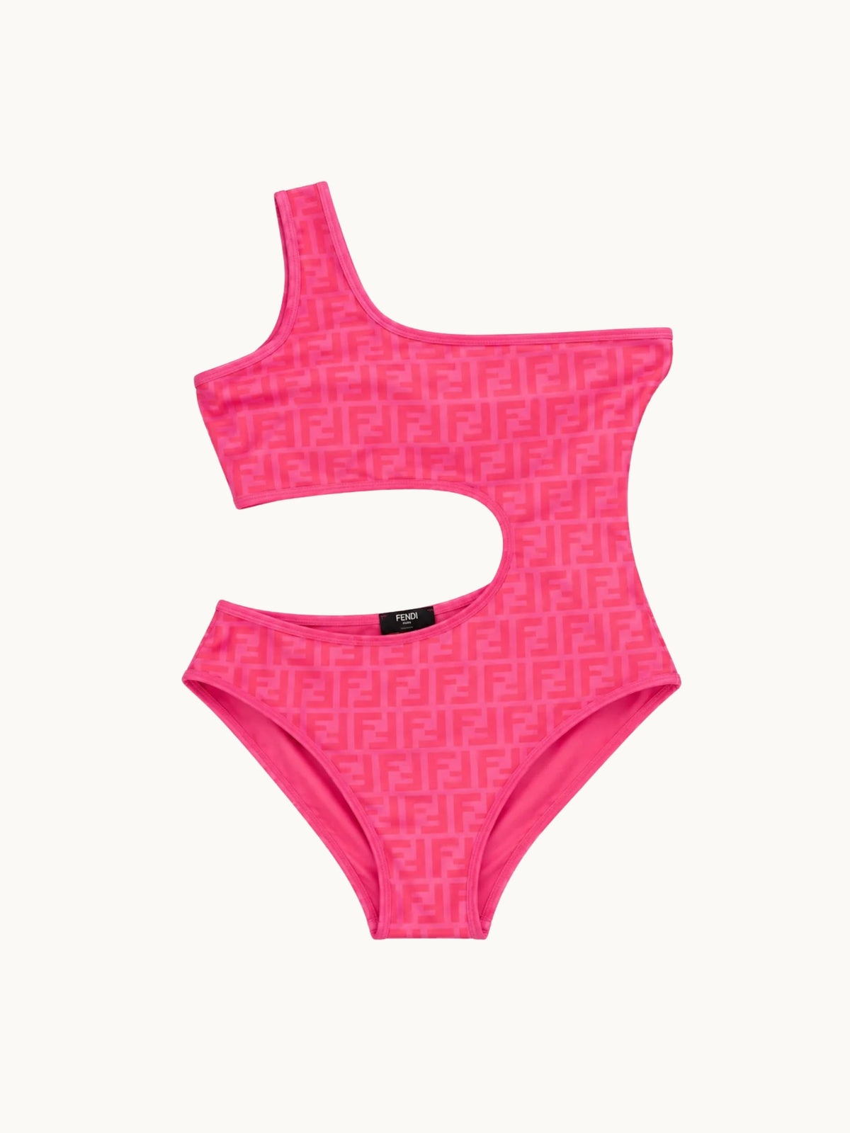 FF PINK CUT OUT SWIMSUIT