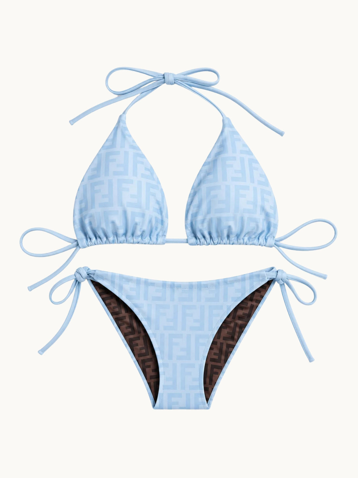 F BLUE BIKINI