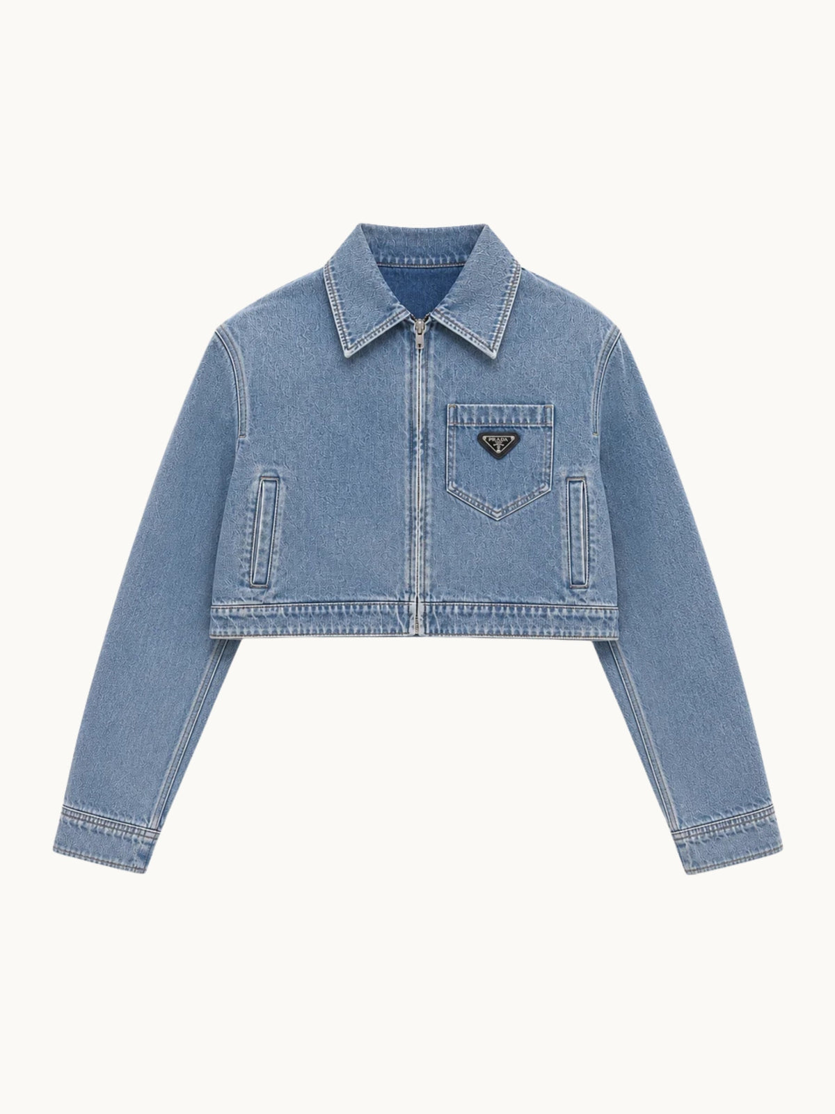 TRIANGLE DENIM JACKET