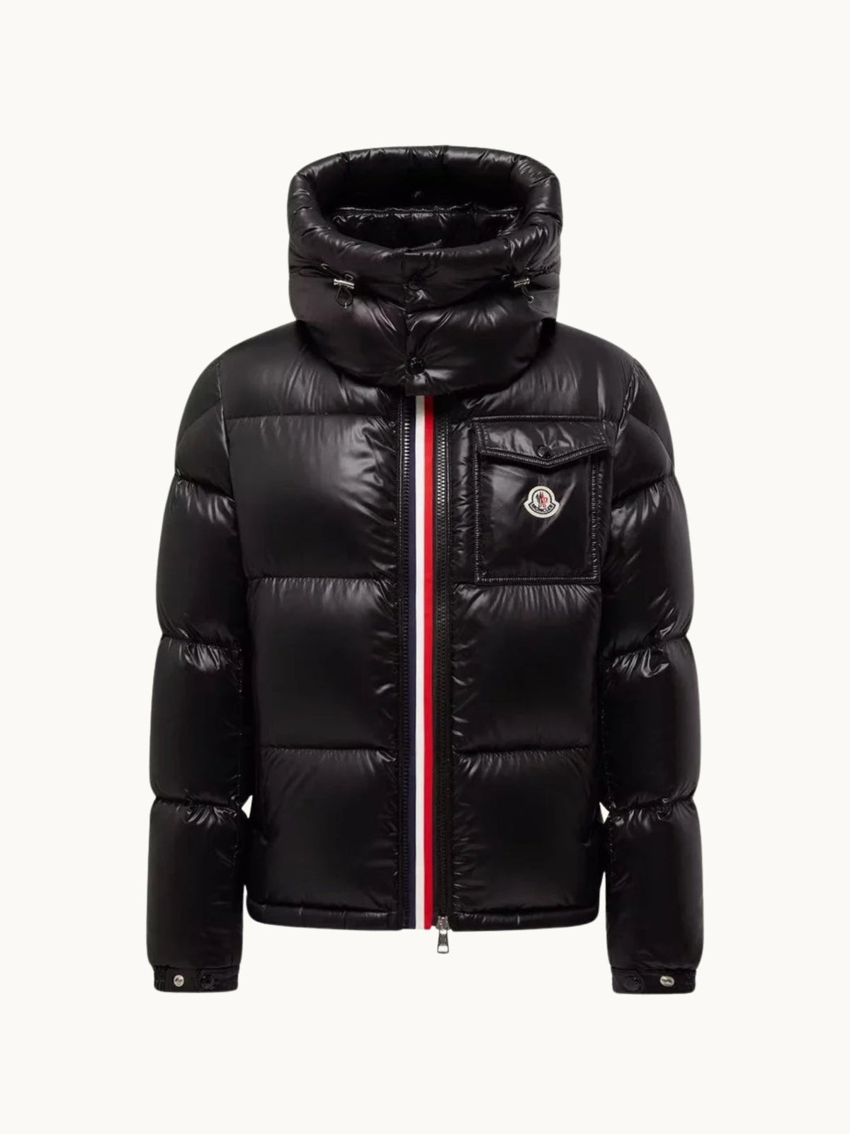 STRIPE PUFFER JACKET