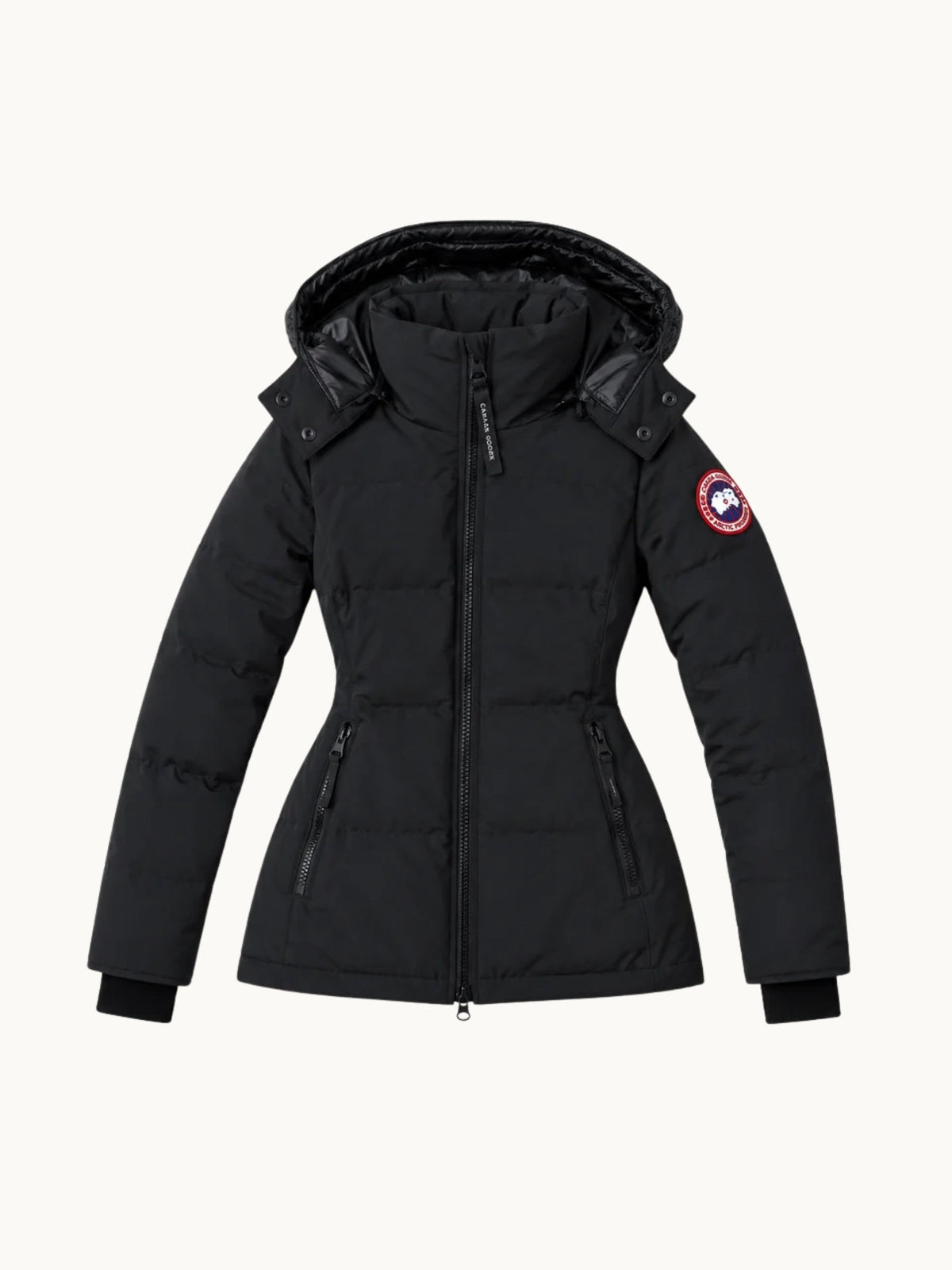 SNATCHABLE COAT BLACK WITHOUT FUR