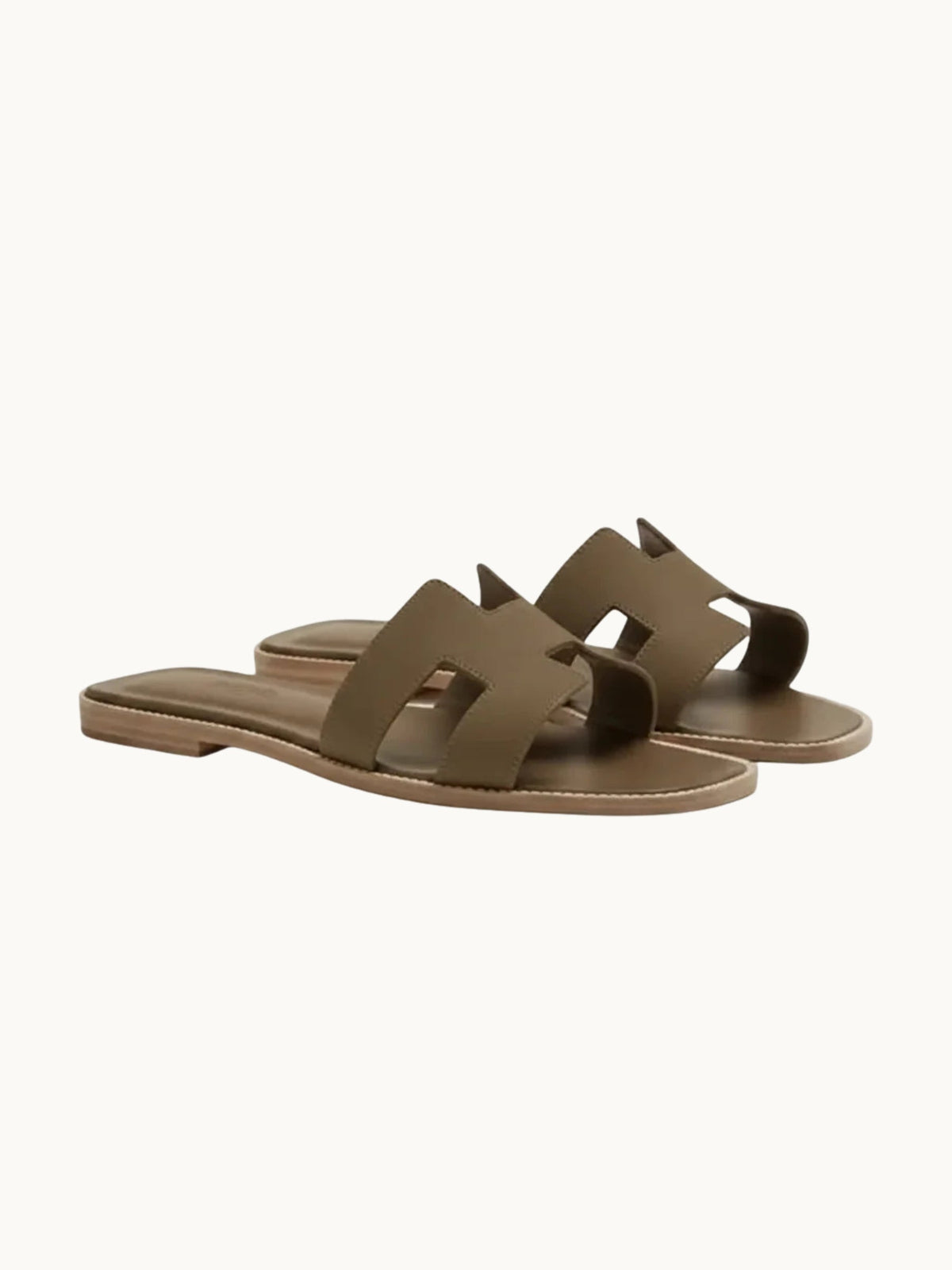 HÈR TAUPE SANDALES