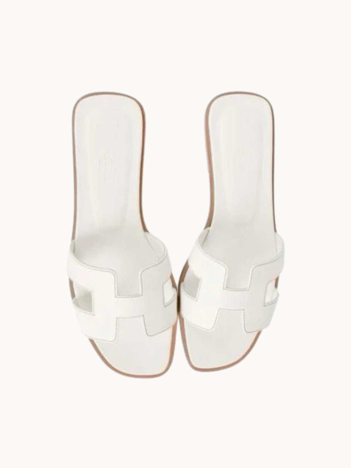 HÈR WHITE SANDALES